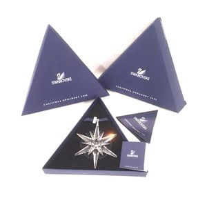 2005 Swarovski CRYSTAL SNOWFLAKE ORNAMENT